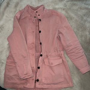 LUCKY BRAND cargo style pink jacket
